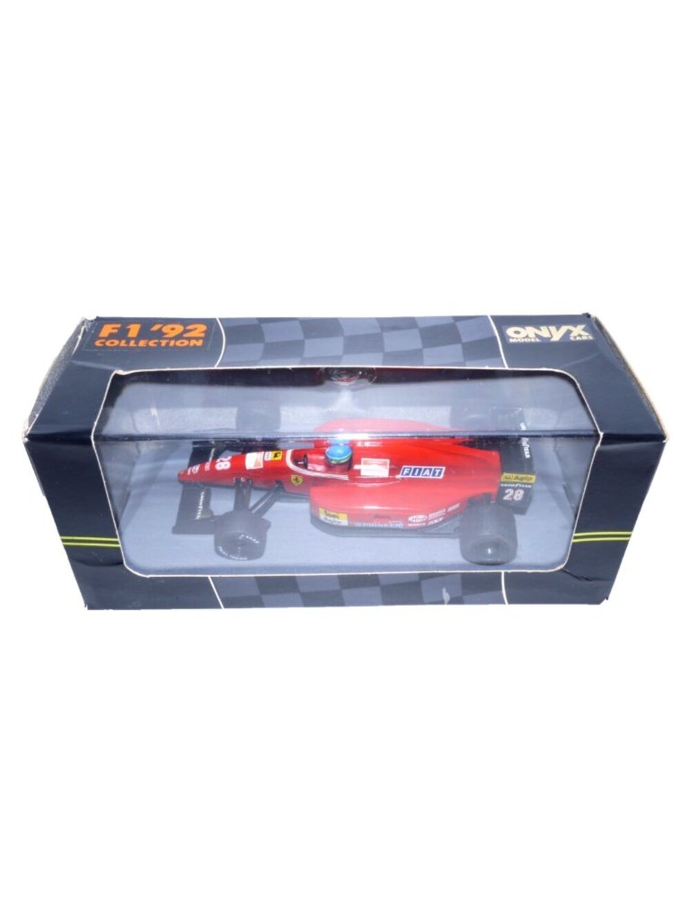 ONYX diecast 4" F1 race car #138 Ferrari F92A Ivan Capelli New 1992 Box Dmg